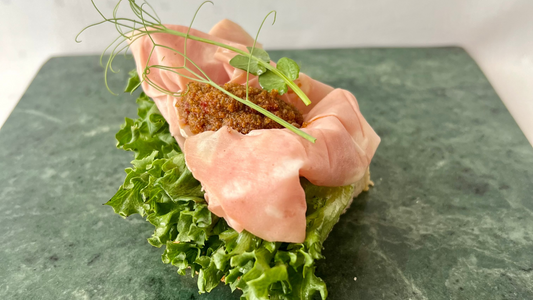 Mortadella med Rødpesto